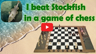 I beat Stockfish in a game of chess